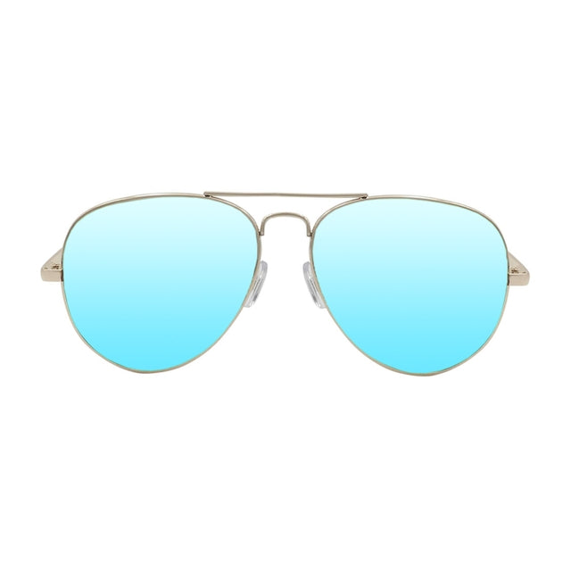 OCEAN GLASSES BONILA 18111.3 featuring a full-rimmed round design in gold metal, suitable for unisex wear.