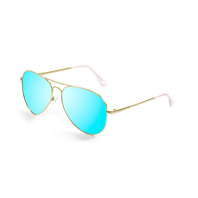 OCEAN GLASSES BONILA 18111.3 featuring a full-rimmed round design in gold metal, suitable for unisex wear.