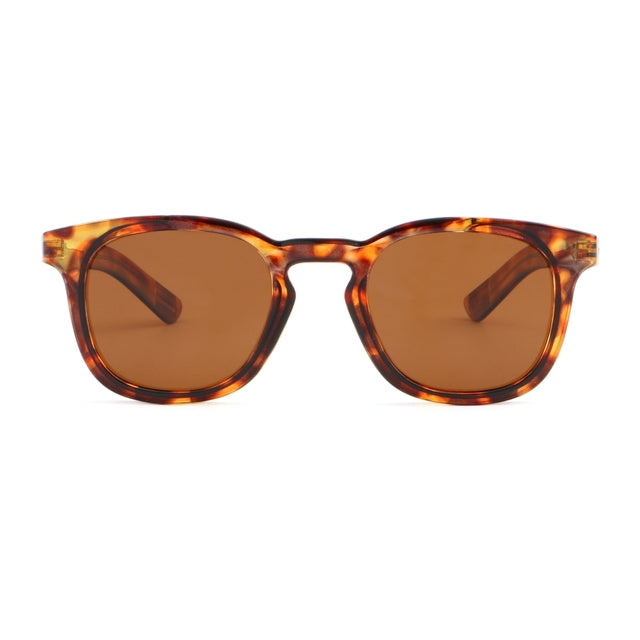 OCEAN GLASSES CASSIS 10600.1 featuring a full-rimmed round frame in brown acetate, designed for unisex wear.