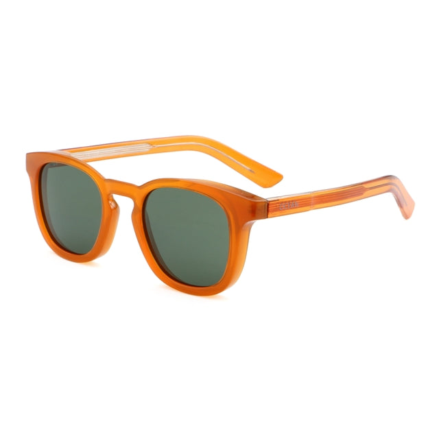 OCEAN GLASSES CASSIS 10600.2 featuring a full-rimmed round frame in vibrant orange, made from durable acetate material.