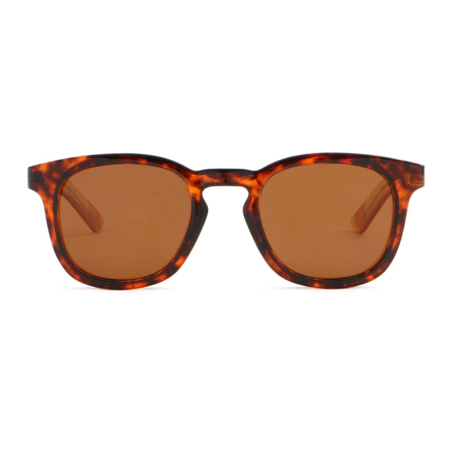 OCEAN GLASSES CASSIS 10600.7 featuring a full-rimmed round design in brown acetate, suitable for unisex wear.