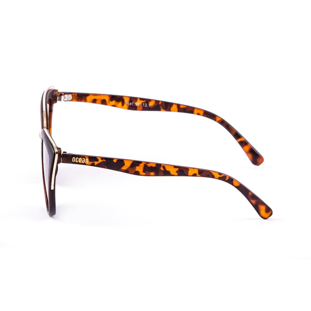 OCEAN GLASSES Cat Eye 18113.1 in brown, featuring a full-rimmed plastic frame designed for women.