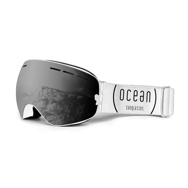 OCEAN GLASSES CERVINO YH3102.0 featuring a stylish full-rimmed white acetate frame, perfect for unisex wear.