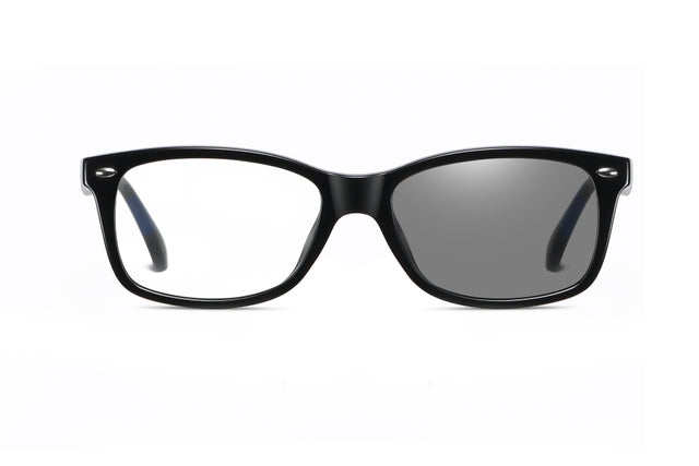 OCEAN GLASSES DELL 3511.1 featuring a stylish round full-rimmed black frame, suitable for unisex wear.