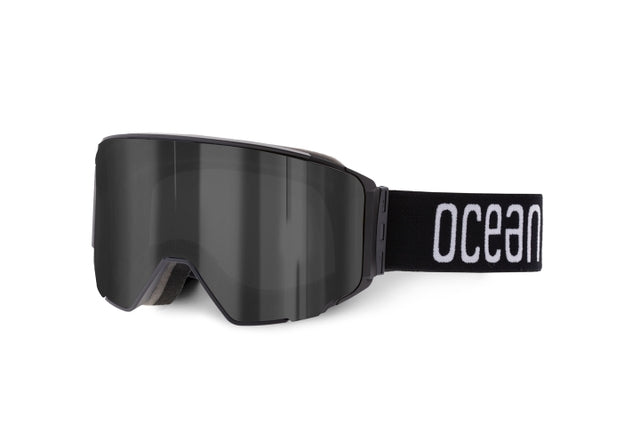 OCEAN GLASSES DENALI YH6301.0 full-rimmed black acetate eyewear with a modern warp frame shape, suitable for unisex wear.