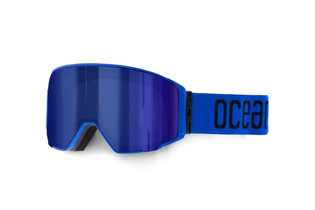 OCEAN GLASSES DENALI YH6304.1 full-rimmed blue eyewear with a warp frame shape, suitable for unisex wear.