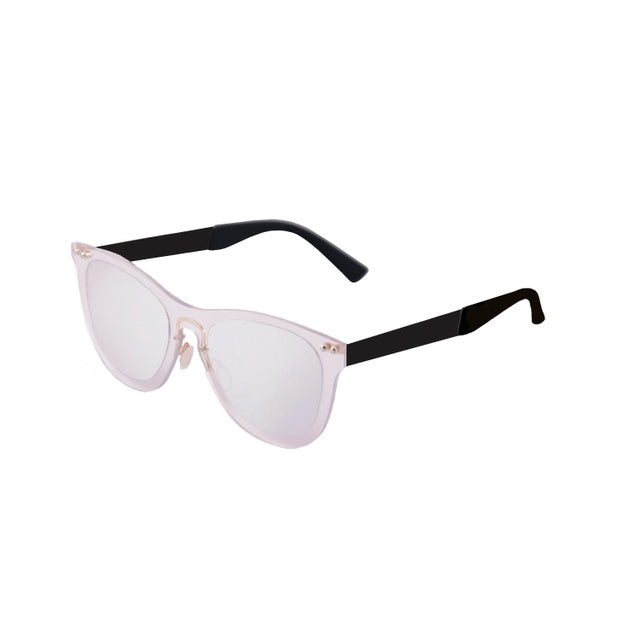 OCEAN GLASSES FLORENCIA 24.27 featuring stylish round black frames, perfect for unisex wear.