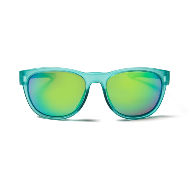 OCEAN GLASSES GOLDCOAST 73.4 featuring a transparent full-rimmed warp frame, ideal for unisex wear.