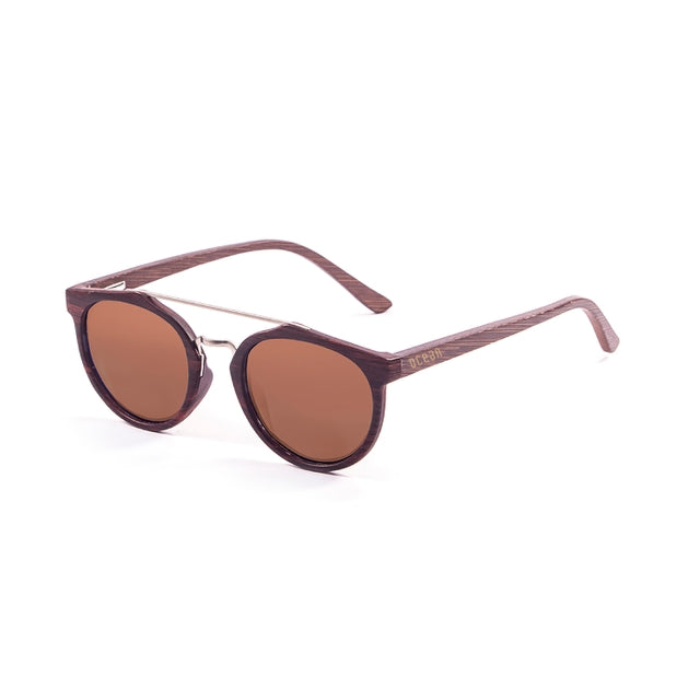 OCEAN GLASSES GUETHARY 73010.2 featuring a full-rimmed rectangular frame in elegant brown color, suitable for unisex wear.