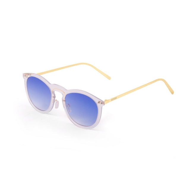 OCEAN GLASSES HELSINKI 20.16 featuring a full-rimmed round frame in transparent nylon, suitable for unisex wear.