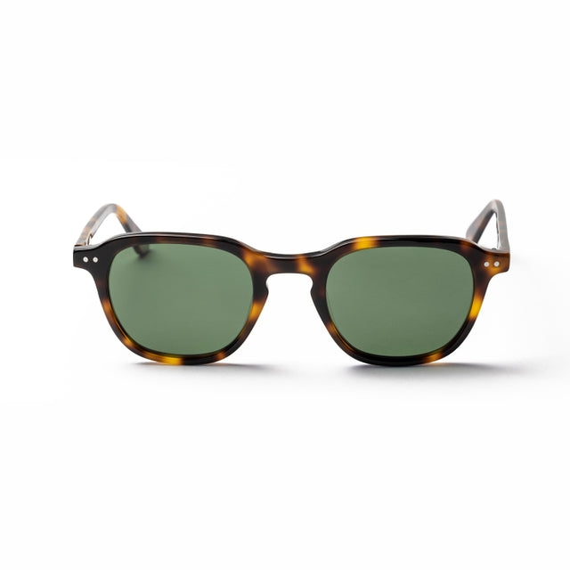 OCEAN GLASSES HILL 8092.3 full-rimmed round glasses in brown acetate, designed for unisex wear.