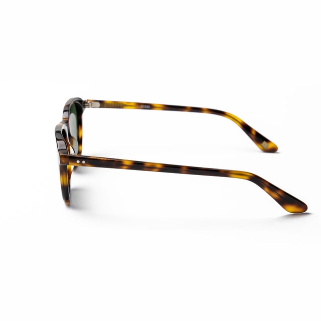 OCEAN GLASSES HILL 8092.3 full-rimmed round glasses in brown acetate, designed for unisex wear.