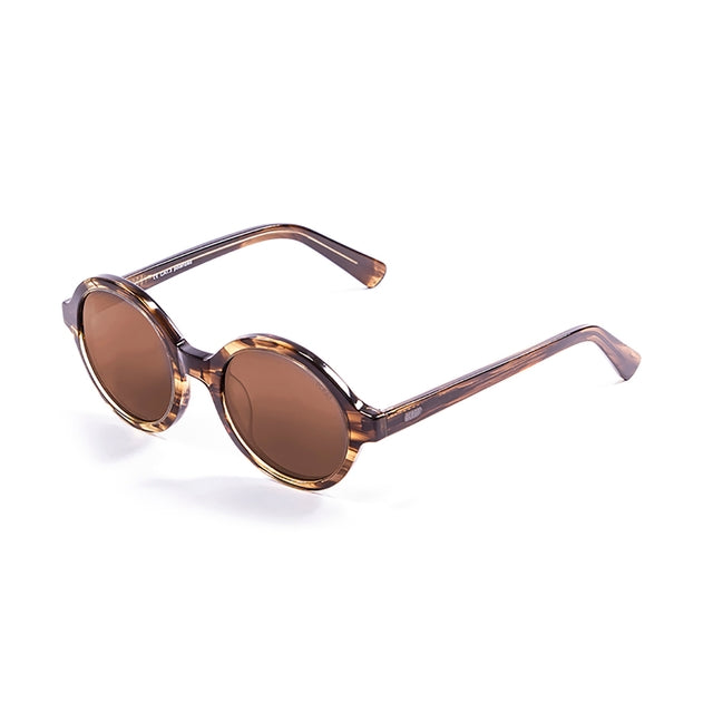 OCEAN GLASSES JAPAN 4000.94 featuring a full-rimmed round design in brown acetate, suitable for unisex wear.