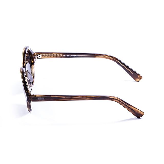 OCEAN GLASSES JAPAN 4000.94 featuring a full-rimmed round design in brown acetate, suitable for unisex wear.