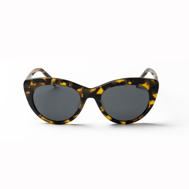 OCEAN GLASSES KIMBERLEY 8049.3 in vibrant yellow, featuring a stylish cat-eye design and full-rimmed frame.