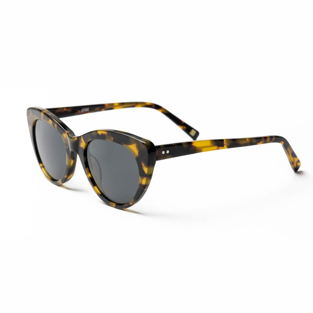 OCEAN GLASSES KIMBERLEY 8049.3 in vibrant yellow, featuring a stylish cat-eye design and full-rimmed frame.