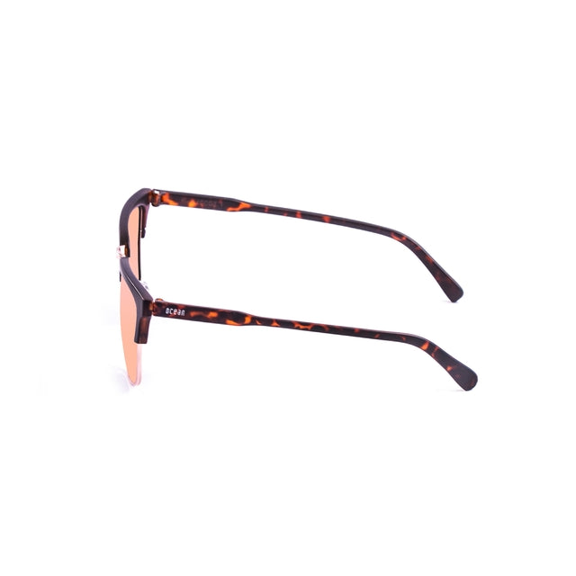 OCEAN GLASSES LANEW 40006.2 full-rimmed rectangular brown eyewear for unisex, showcasing its stylish design and durable plastic material.