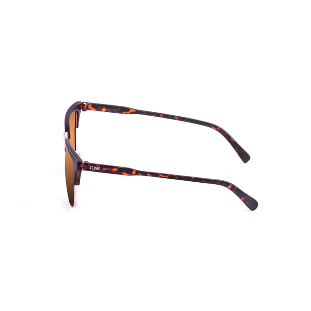 OCEAN GLASSES LANEW 40006.3 featuring a full-rimmed rectangular design in brown color, suitable for unisex wear.