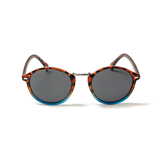 OCEAN GLASSES Lille 10300.9 featuring a full-rimmed round brown frame, suitable for unisex wear.