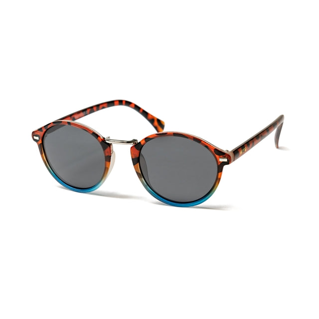 OCEAN GLASSES Lille 10300.9 featuring a full-rimmed round brown frame, suitable for unisex wear.