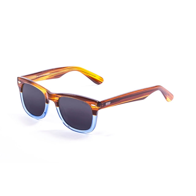 OCEAN GLASSES LOWERS 59000.2 featuring a full-rimmed rectangular design in brown acetate, suitable for unisex wear.