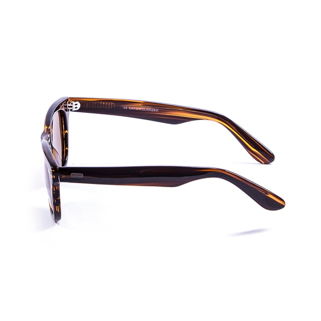 OCEAN GLASSES LOWERS 59000.3 featuring a full-rimmed rectangular frame in brown, made from durable acetate material.