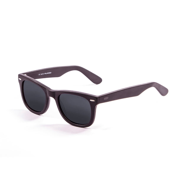 OCEAN GLASSES LOWERS 59000.8 featuring a full-rimmed rectangular black frame made of acetate, suitable for unisex wear.