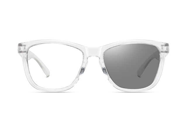 OCEAN GLASSES macintosh 717.3 featuring a full-rimmed round transparent plastic frame, suitable for unisex wear.