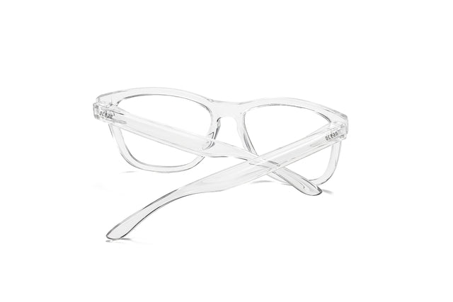 OCEAN GLASSES macintosh 717.3 featuring a full-rimmed round transparent plastic frame, suitable for unisex wear.