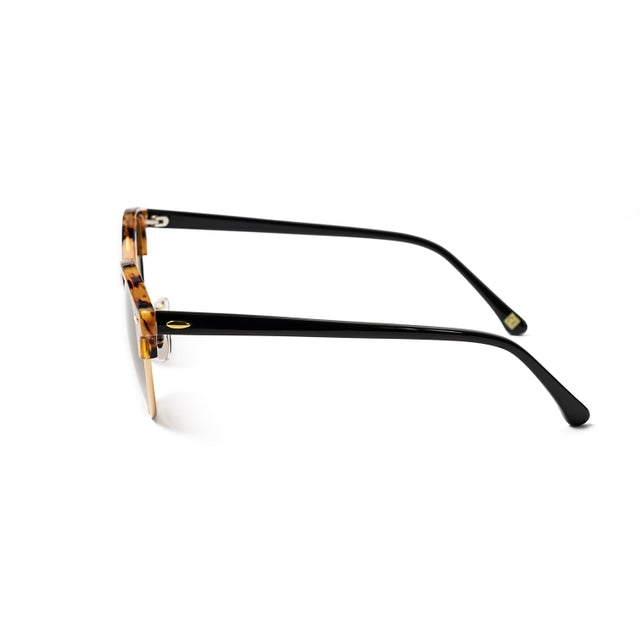 OCEAN GLASSES MARLON 1621.5 round metal frames in brown color, showcasing stylish full-rimmed design.