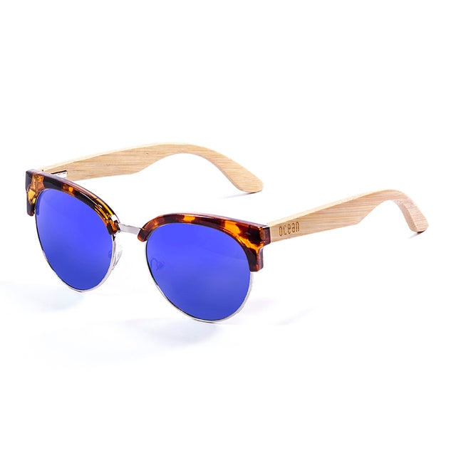 OCEAN GLASSES MEDANO 67001.4 featuring a round full-rimmed design in brown color, suitable for unisex wear.