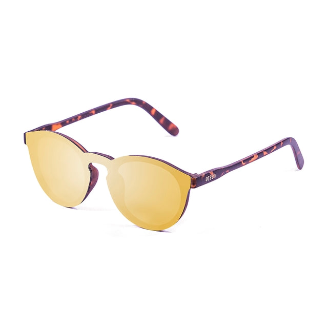 OCEAN GLASSES MILAN 75002.2 featuring a full-rimmed round design in brown, suitable for unisex wear.