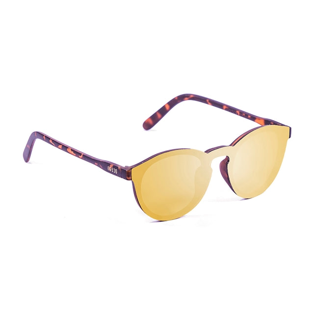 OCEAN GLASSES MILAN 75002.2 featuring a full-rimmed round design in brown, suitable for unisex wear.