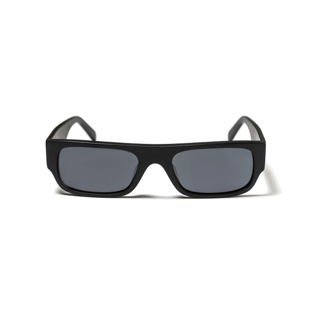 OCEAN GLASSES NEWMAN 18118.2 full-rimmed rectangular glasses in black, made from durable acetate material.