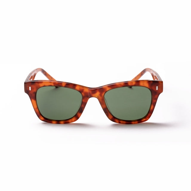 OCEAN GLASSES NICOSIA 8064.2 featuring a full-rimmed rectangular brown acetate frame, suitable for unisex wear.