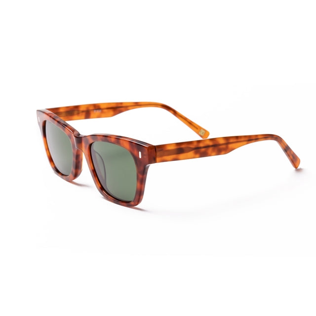 OCEAN GLASSES NICOSIA 8064.2 featuring a full-rimmed rectangular brown acetate frame, suitable for unisex wear.