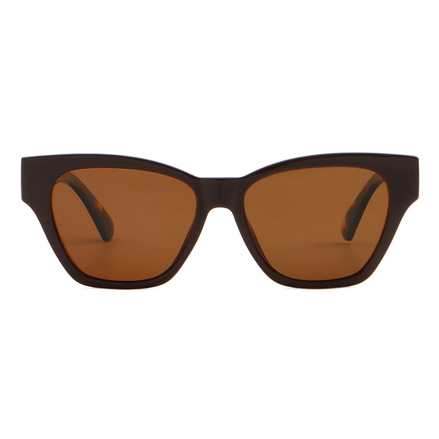 OCEAN GLASSES ORLEANS 18607.3 featuring a full-rimmed warp design in brown acetate, suitable for unisex wear.