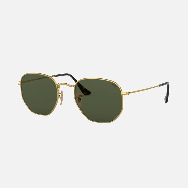 OCEAN GLASSES PERTH 22000.1 featuring a full-rimmed round gold metal frame, designed for unisex wear.