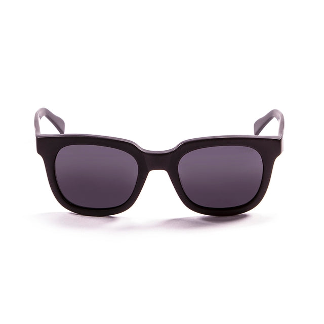 OCEAN GLASSES SAN CLEMENTE 61000.8, full-rimmed rectangular black glasses made from acetate, suitable for unisex wear.