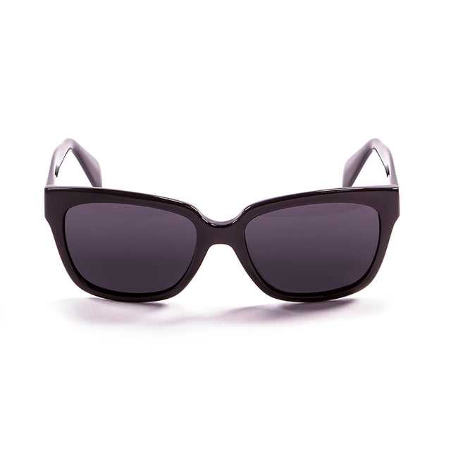 OCEAN GLASSES SANTA MONICA 64000.2 featuring a full-rimmed black acetate frame, perfect for unisex style and comfort.