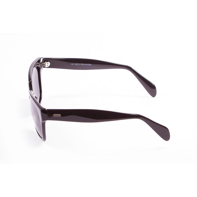 OCEAN GLASSES SANTA MONICA 64000.2 featuring a full-rimmed black acetate frame, perfect for unisex style and comfort.