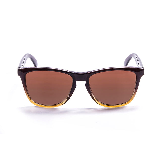 OCEAN GLASSES SEA 40002.114 featuring a full-rimmed rectangular brown frame, suitable for unisex wear.