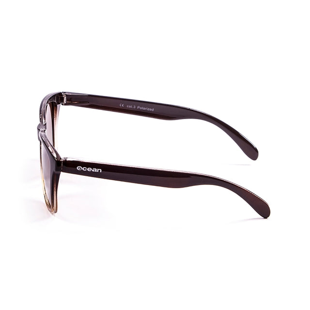 OCEAN GLASSES SEA 40002.114 featuring a full-rimmed rectangular brown frame, suitable for unisex wear.