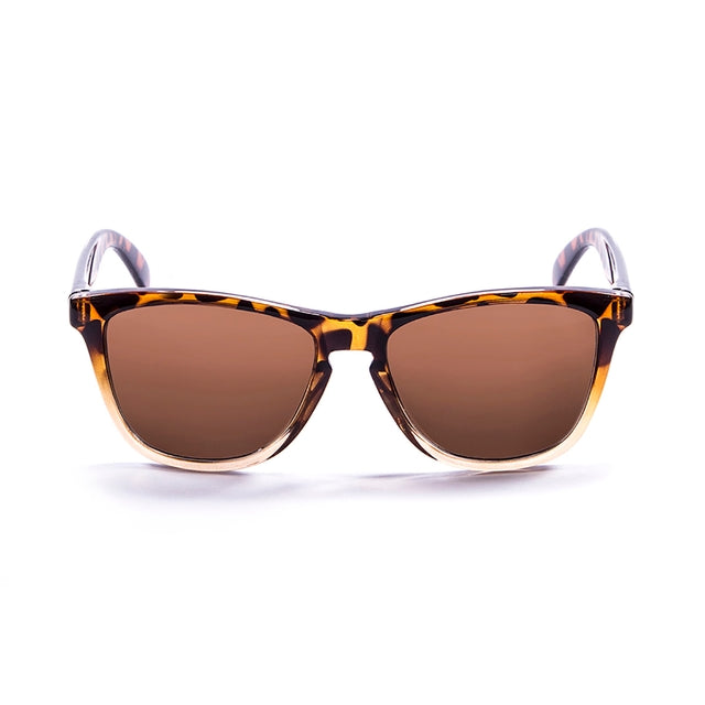 OCEAN GLASSES SEA 40002.115 featuring a full-rimmed rectangular brown frame, suitable for unisex wear.