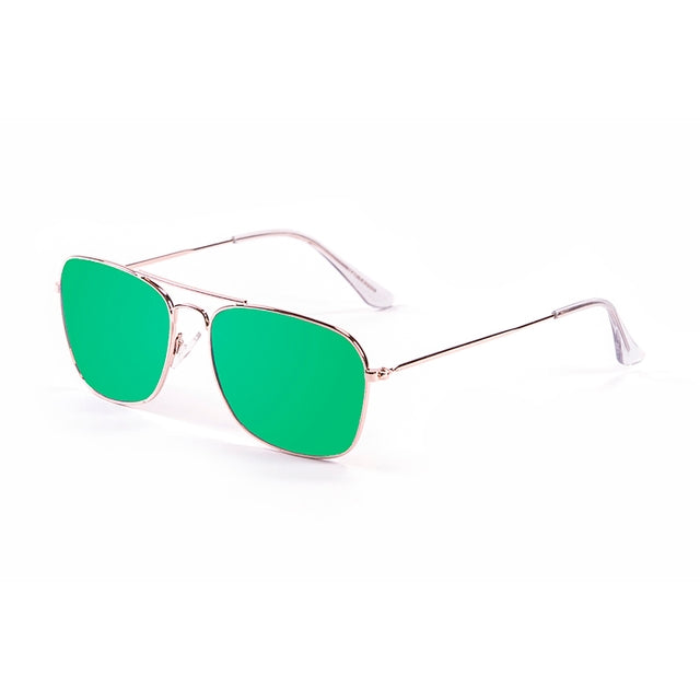 OCEAN GLASSES SORRENTO 18220.5 featuring a full-rimmed round gold metal frame, perfect for unisex wear.