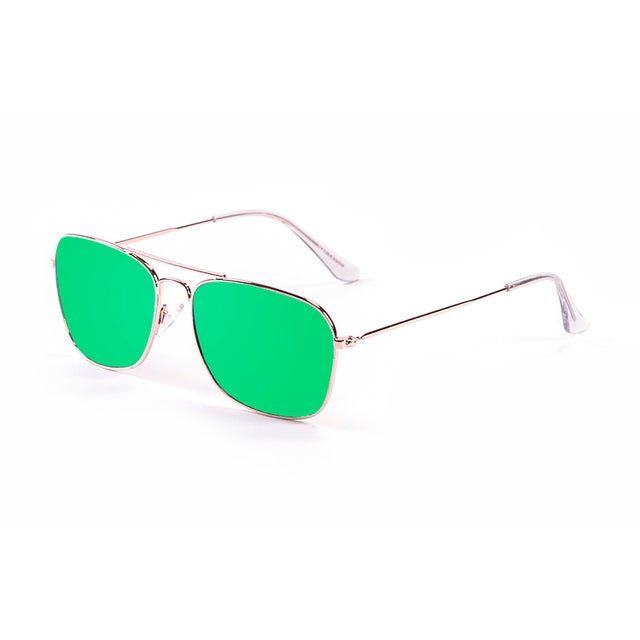 OCEAN GLASSES SORRENTO 18220.6 featuring a full-rimmed round gold metal frame, suitable for unisex wear.