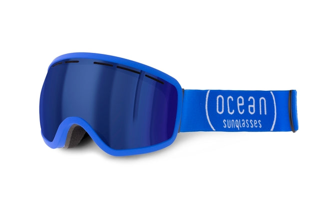 OCEAN GLASSES TEIDE YH2704.1 in vibrant blue color, featuring a full-rimmed warp frame design suitable for unisex wear.