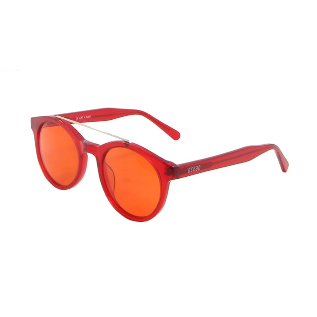 OCEAN GLASSES TIBURON 10200.16 featuring a transparent round full-rimmed frame, ideal for unisex wear.