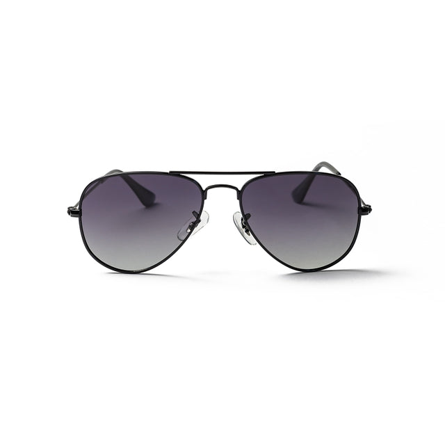 OCEAN GLASSES VARESE 0919.1 in black, featuring a full-rimmed aviator design suitable for kids.