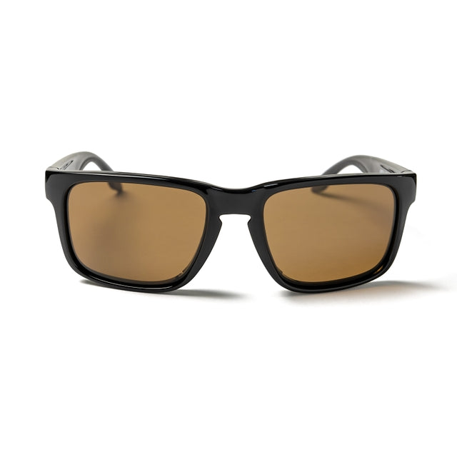 OCEAN GLASSES WAIMEA 77.2 full-rimmed rectangular glasses in black, showcasing a stylish and modern design.